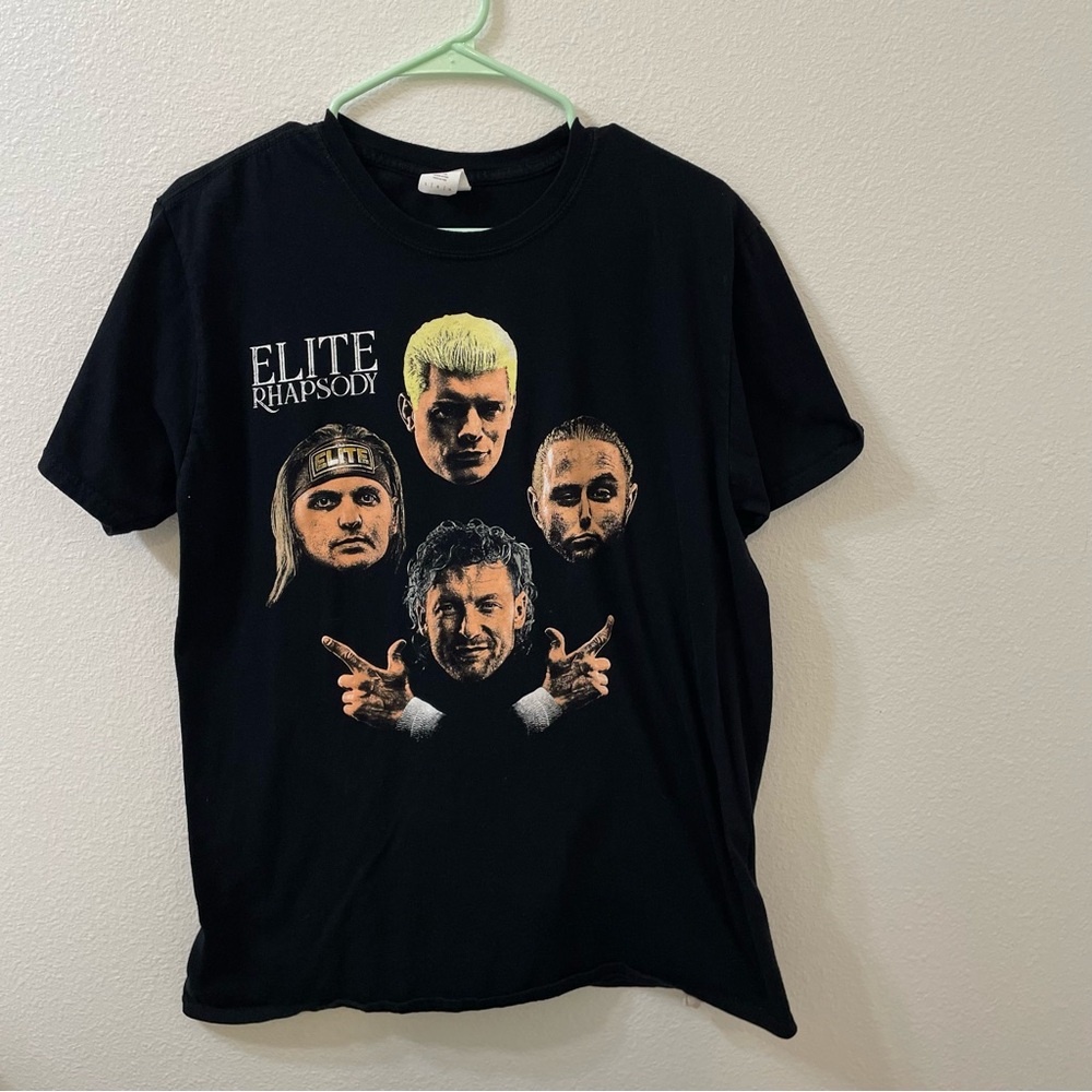 Gildan elite rhapsody wrestling shirt black large